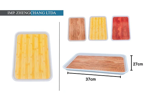 Bandeja De Melamina 27x37cm (x 10)