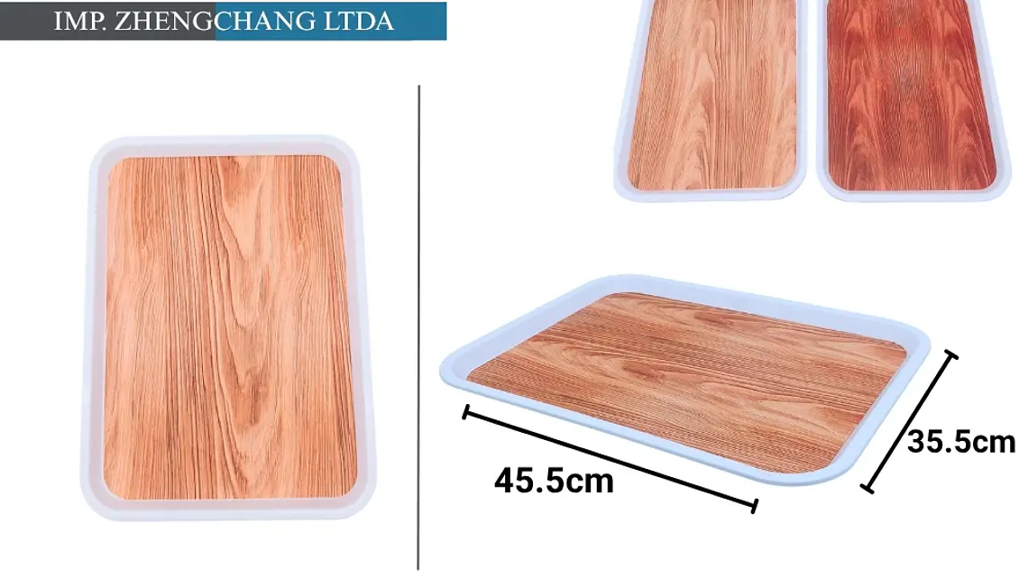 Bandeja De Melamina 35.5x45.5cm (x 10) 1