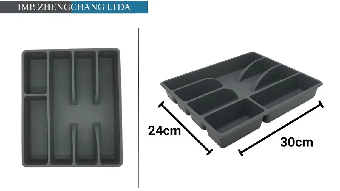 Bandeja Para Cubiertos De 5 Compartimentos 24x30cm (x 10) 1