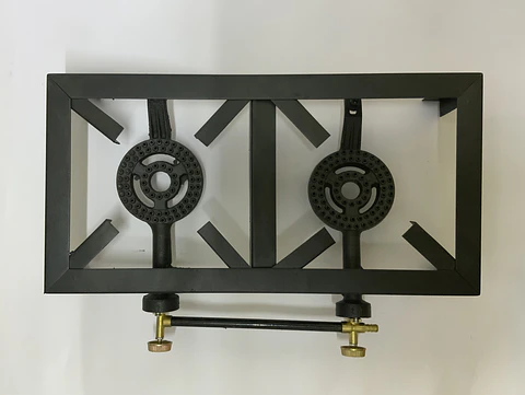 Cocina a gas de 2 quemadores