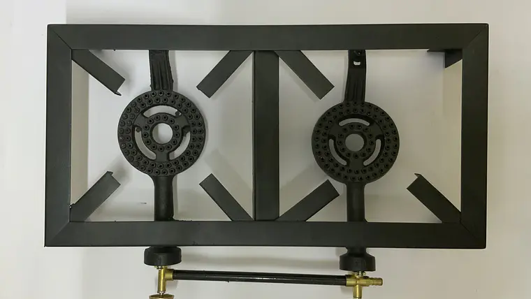 Cocina a gas de 2 quemadores 1