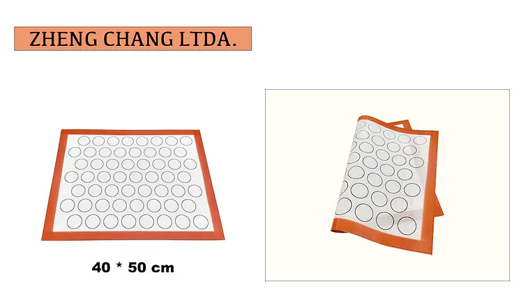 Tapete redondo de silicona para hornear (x20) 1