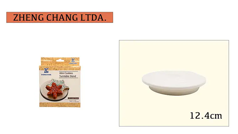 Base giratoria para galletas 12.4cm (x12) 1
