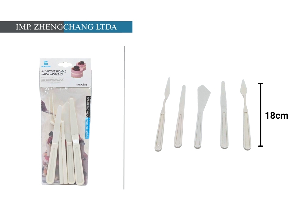 5 piezas Herramientas para fondant (x12)