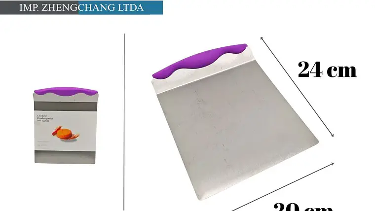 Pala de acero inoxidable para trasladar tortas (x12) 1