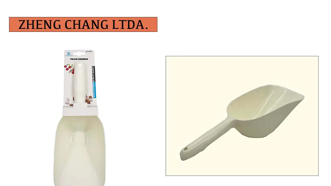 Pala dosificadora grande de plástico para dulces y granos (x12) 1