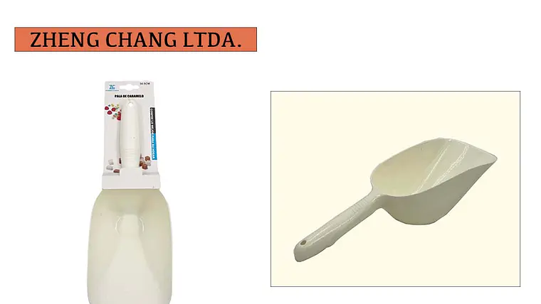 Pala dosificadora grande de plástico para dulces y granos (x12) 1