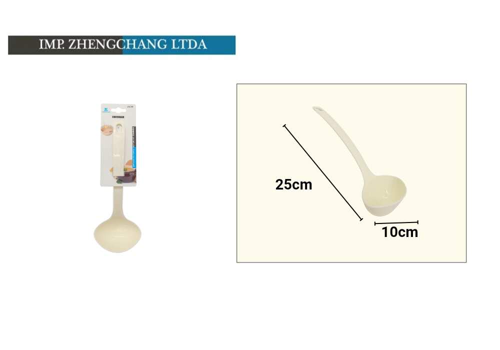 Cuchara grande para mermelada con mango largo, 25 cm (x12)