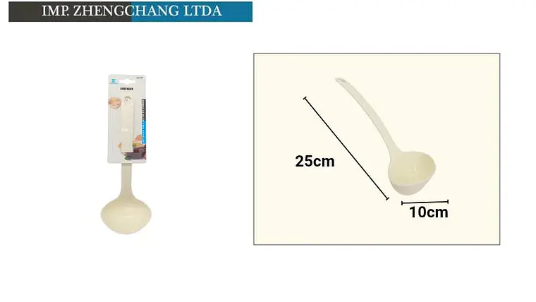 Cuchara grande para mermelada con mango largo, 25 cm (x12) 1