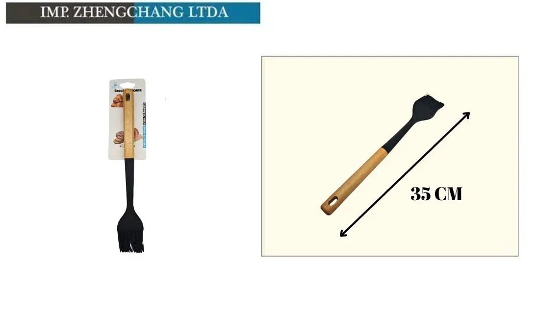 Brocha de cocina con mango de madera, 35 cm (x12) 1