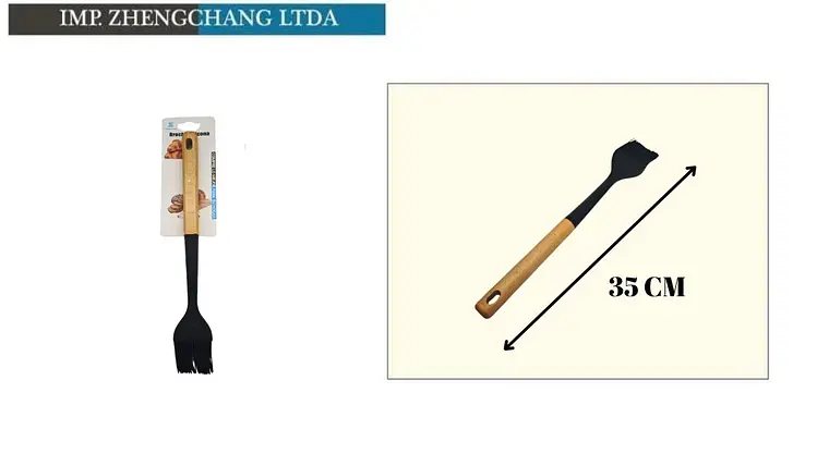 Brocha de cocina con mango de madera, 35 cm (x12) 1