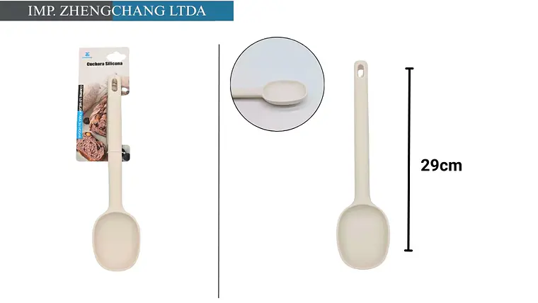 Cuchara de silicona para cocinar, 29 cm (x12) 1