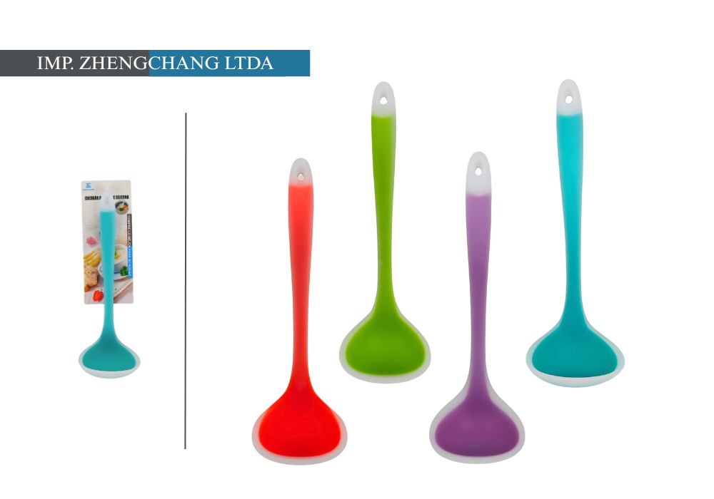 Cucharón pequeño de silicona para servir (x12)
