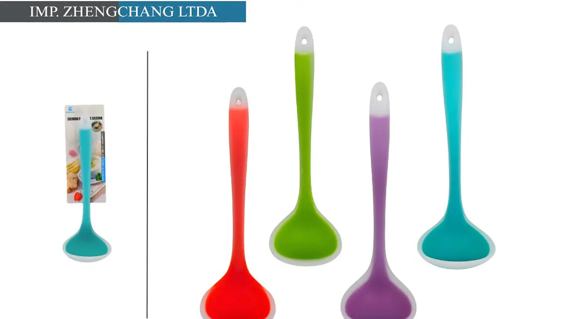 Cucharón pequeño de silicona para servir (x12) 1