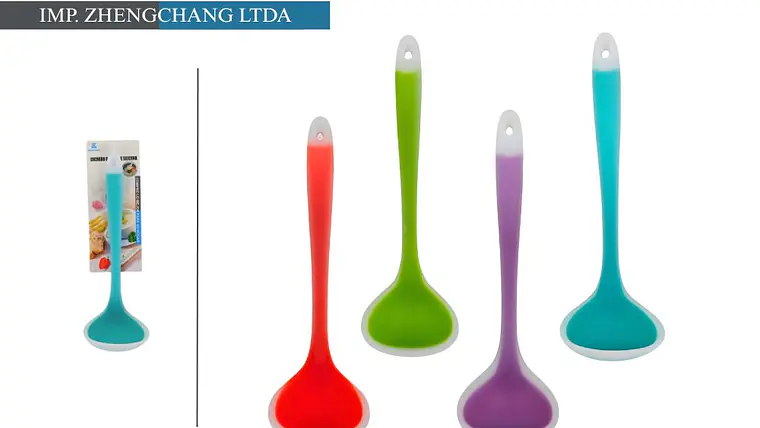 Cucharón pequeño de silicona para servir (x12) 1