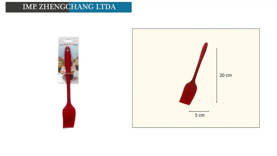 Brocha de cocina pequeña, 20 cm (x12) 1