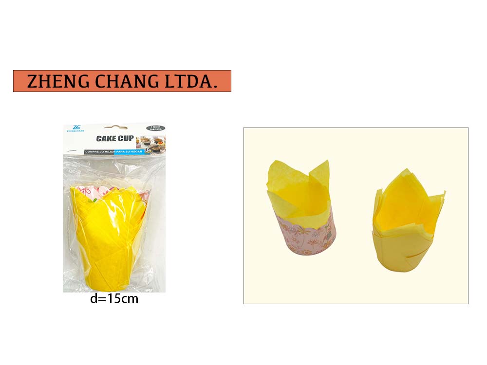 Cápsulas para cupcakes tipo tulipán, 12 unidades (x12)