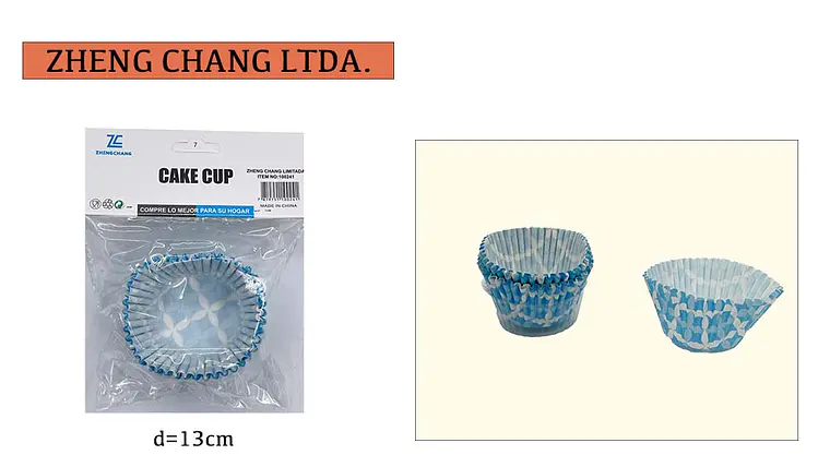 Cápsulas de papel estampadas para cupcakes, 13 cm (x24) 1