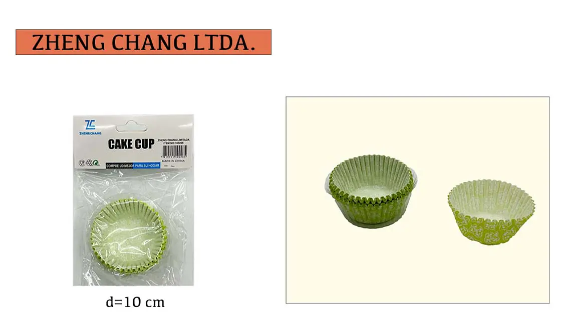 Cápsulas de papel estampadas para cupcakes, 10 cm (x24) 1