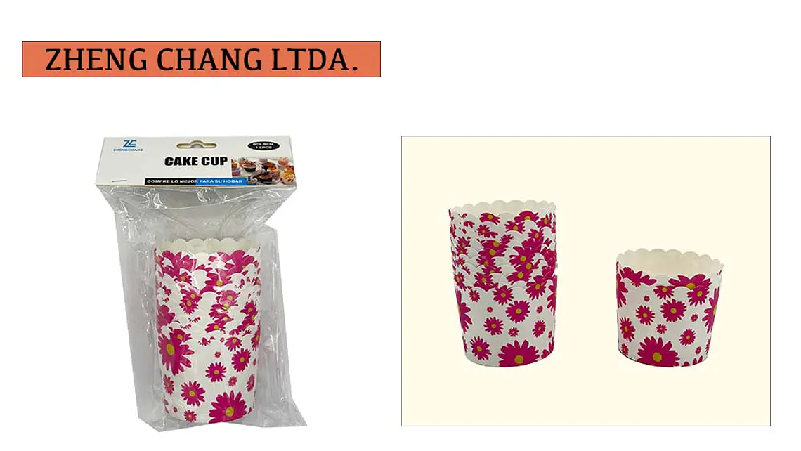 Cápsulas estampadas de borde ondulado, 12 unidades (x12) 1