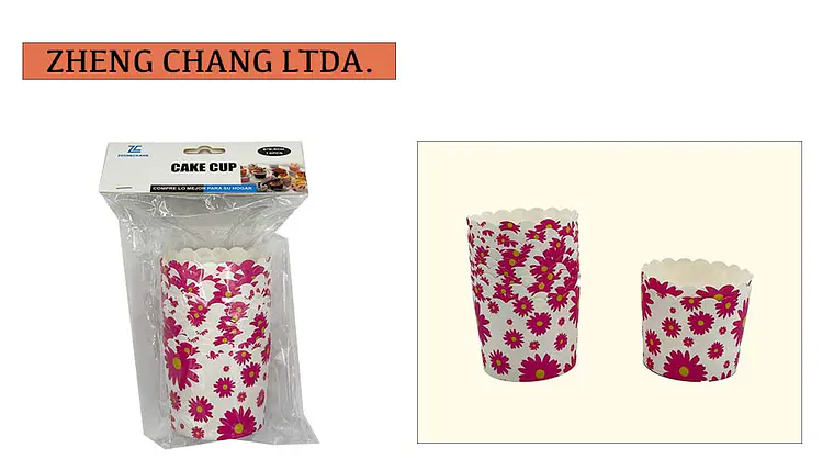 Cápsulas estampadas de borde ondulado, 12 unidades (x12) 1
