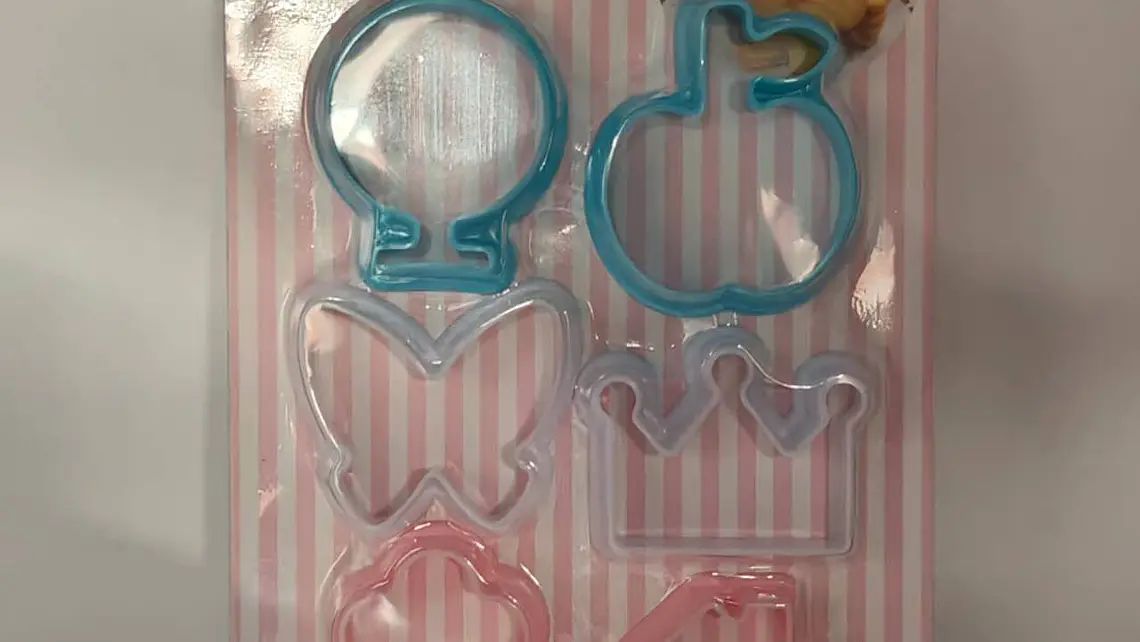 Juego de cortadores de galletas con figuras variadas (x20) 1