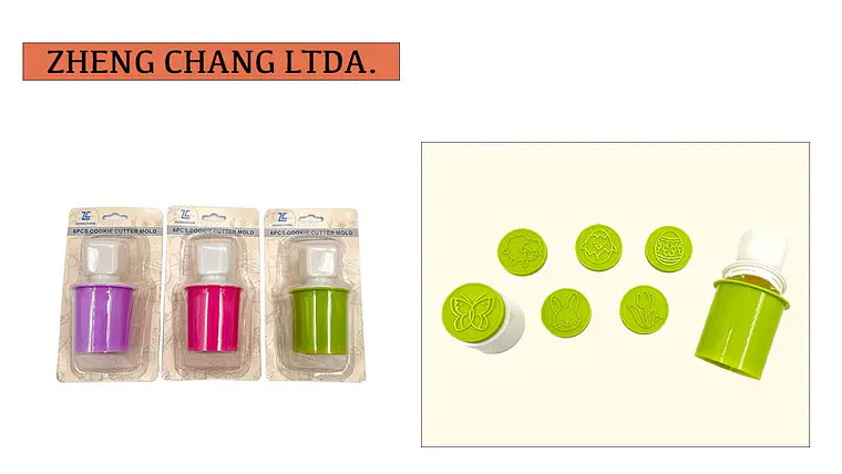 Sello para galletas con discos intercambiables (x12) 1