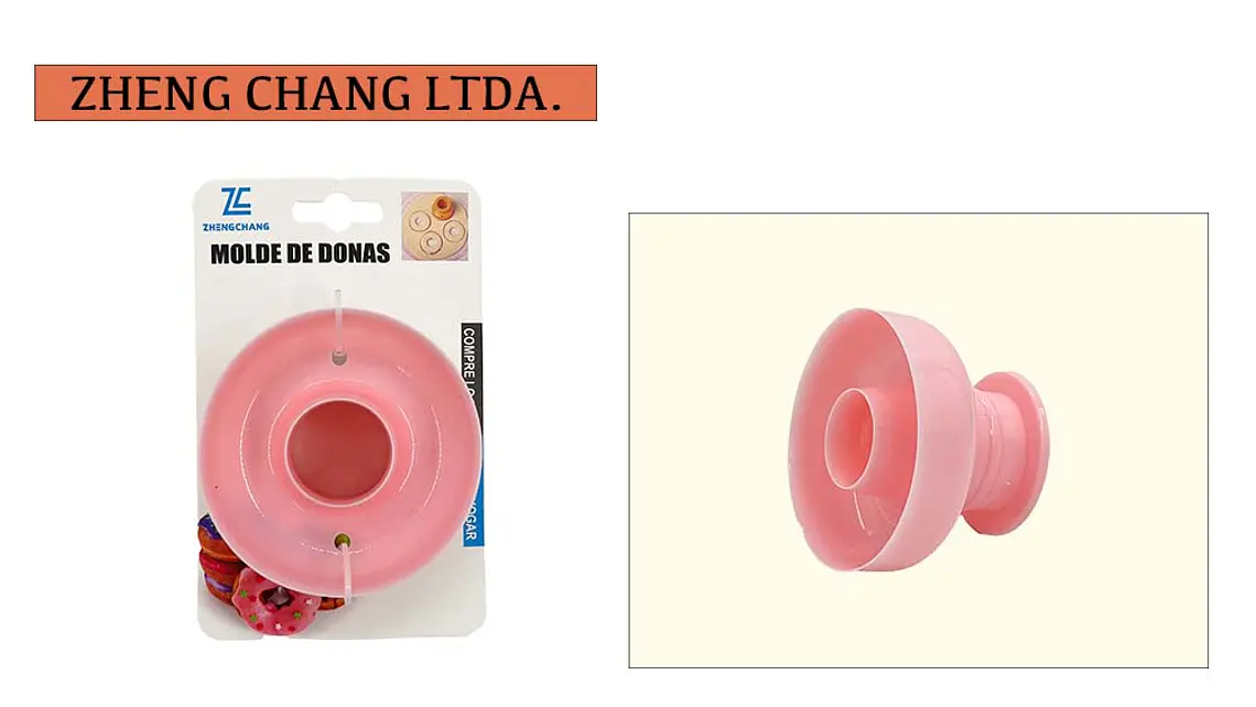 Cortador redondo de donas con mango (x12) 1