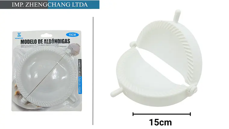 Molde plegable para empanadas, 15 cm (x12) 1