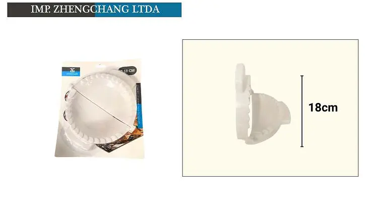 Molde plegable para empanadas, 18 cm (x6) 1