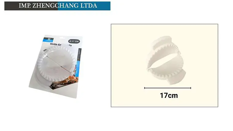 Molde plegable para empanadas, 17 cm (x6) 1