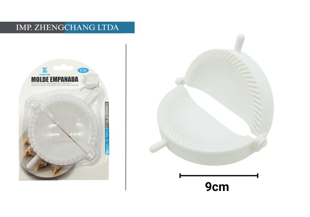 Molde plegable para empanadas, 9 cm (x12)
