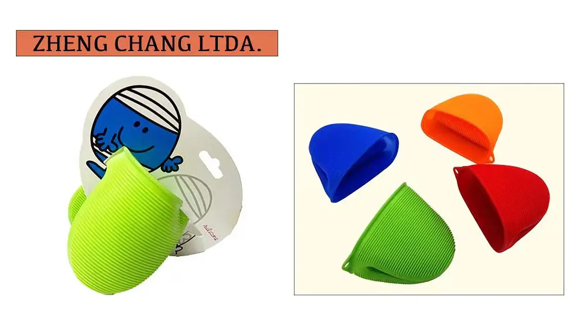 Agarradera corta de silicona para horno (x12) 1