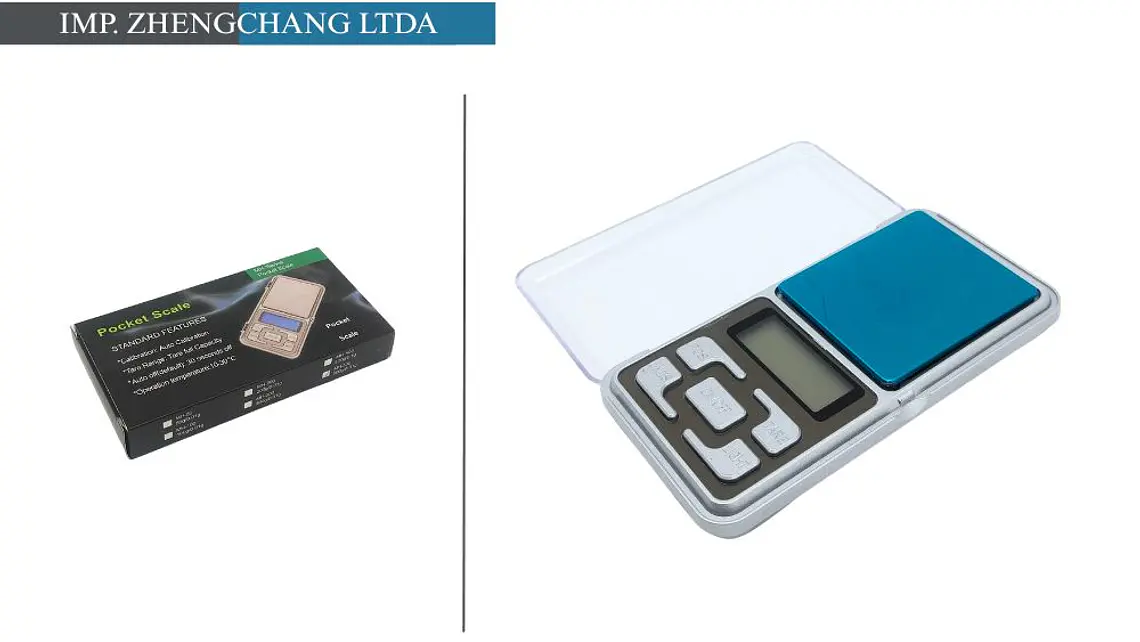 Minibalanza digital portátil con tapa, hasta 500 g (x12) 1