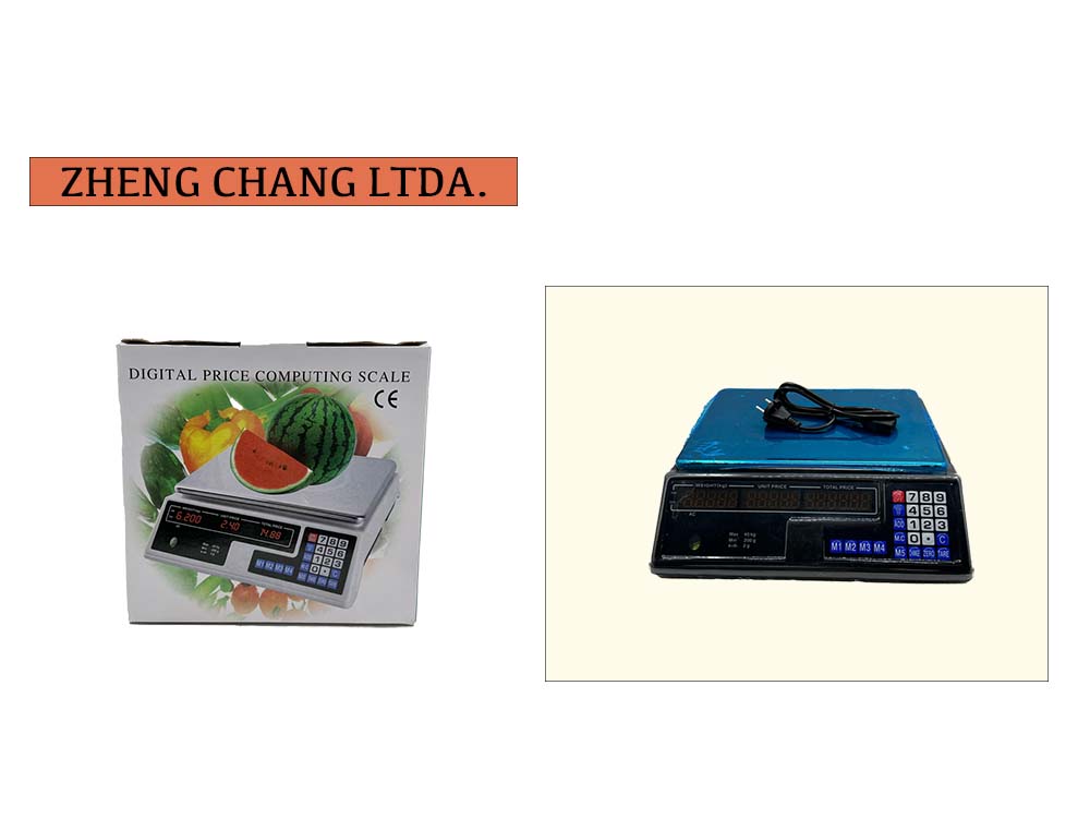 Balanza digital con cálculo de precio (x1)