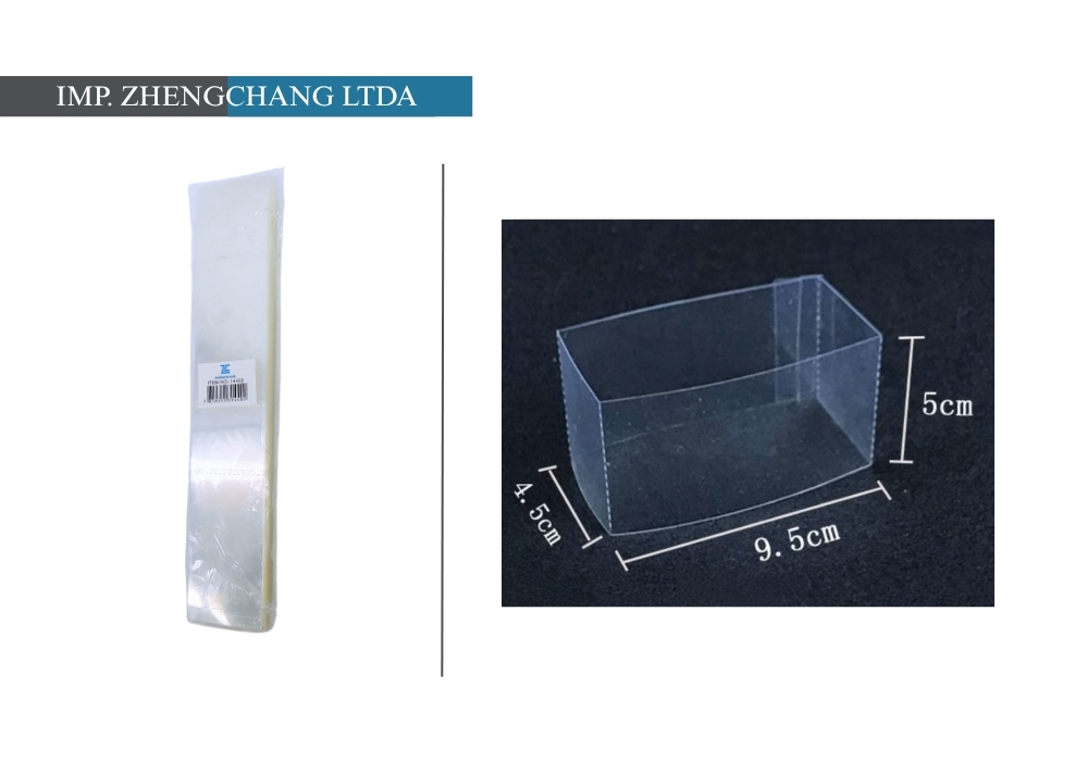Banda rectangular para postres, 9,5 × 4,5 × 5 cm (x5)