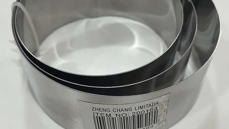 Juego de aros redondos metálicos para mousse (x12) 1