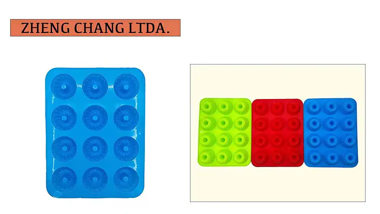Molde de silicona para minirosquillas, 12 cavidades (x12) 1