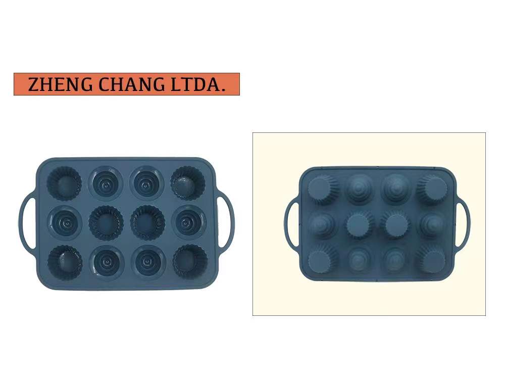 Molde de silicona con asas para minirosquillas (x12)
