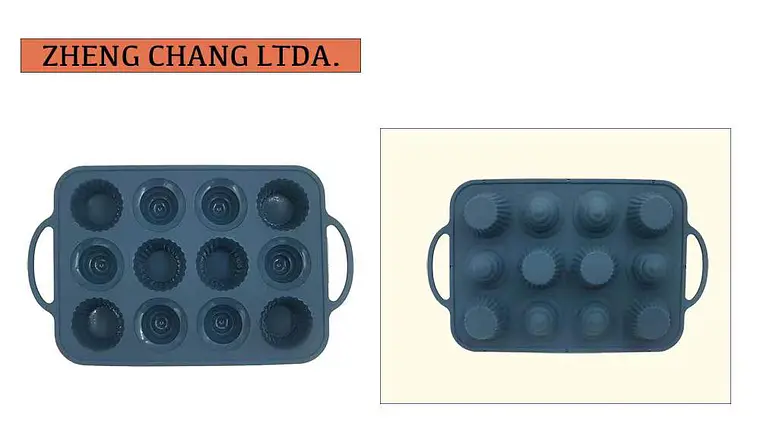 Molde de silicona con asas para minirosquillas (x12) 1