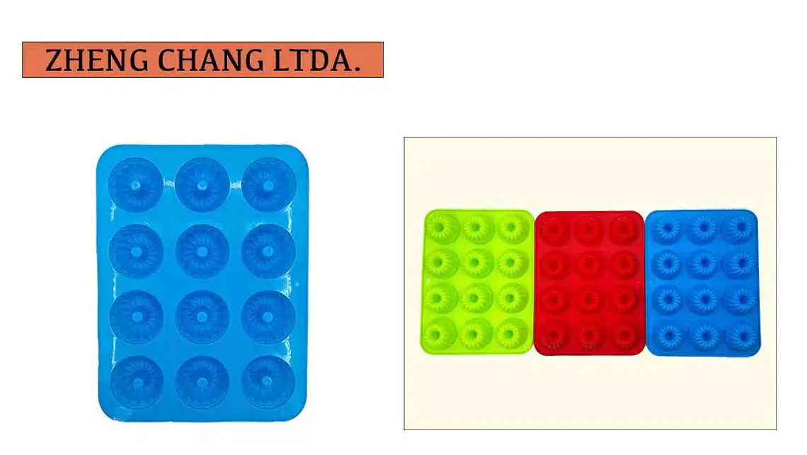 Molde de silicona para minirosquillas, 12 cavidades (x12) 1