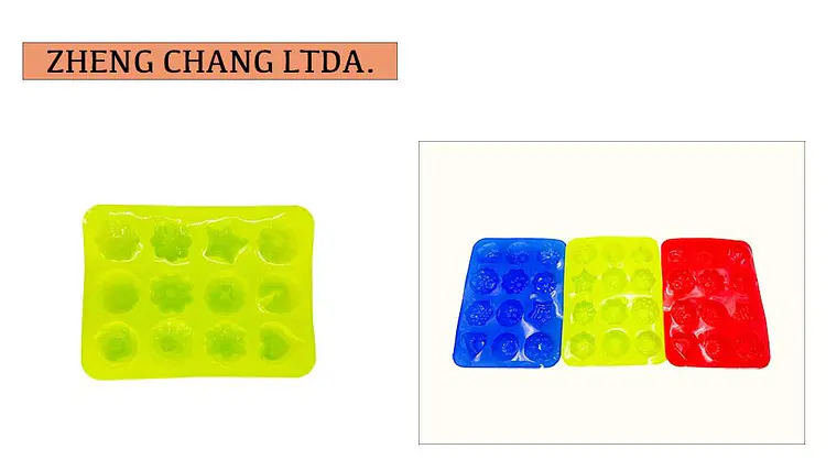 Molde de silicona con 12 figuras variadas (x12) 1