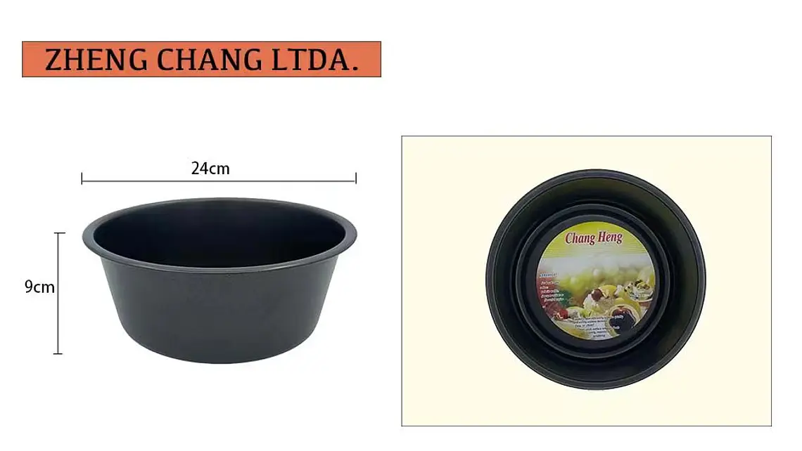 Molde redondo profundo para torta (x10) 1