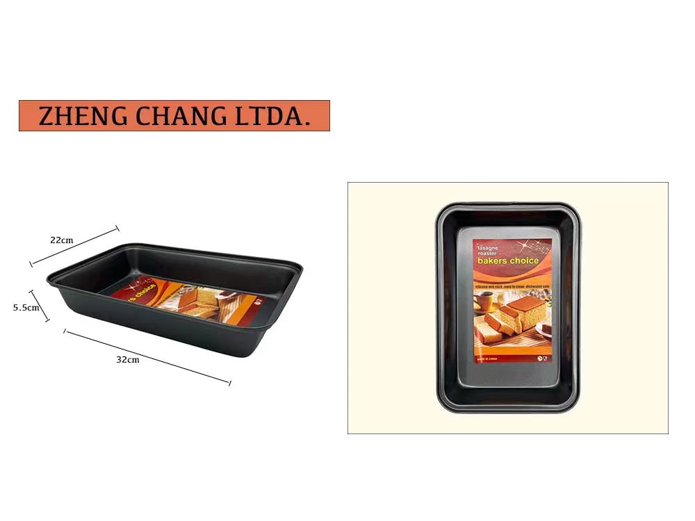 Molde rectangular para torta, 32 × 22 × 5,5 cm (x10)