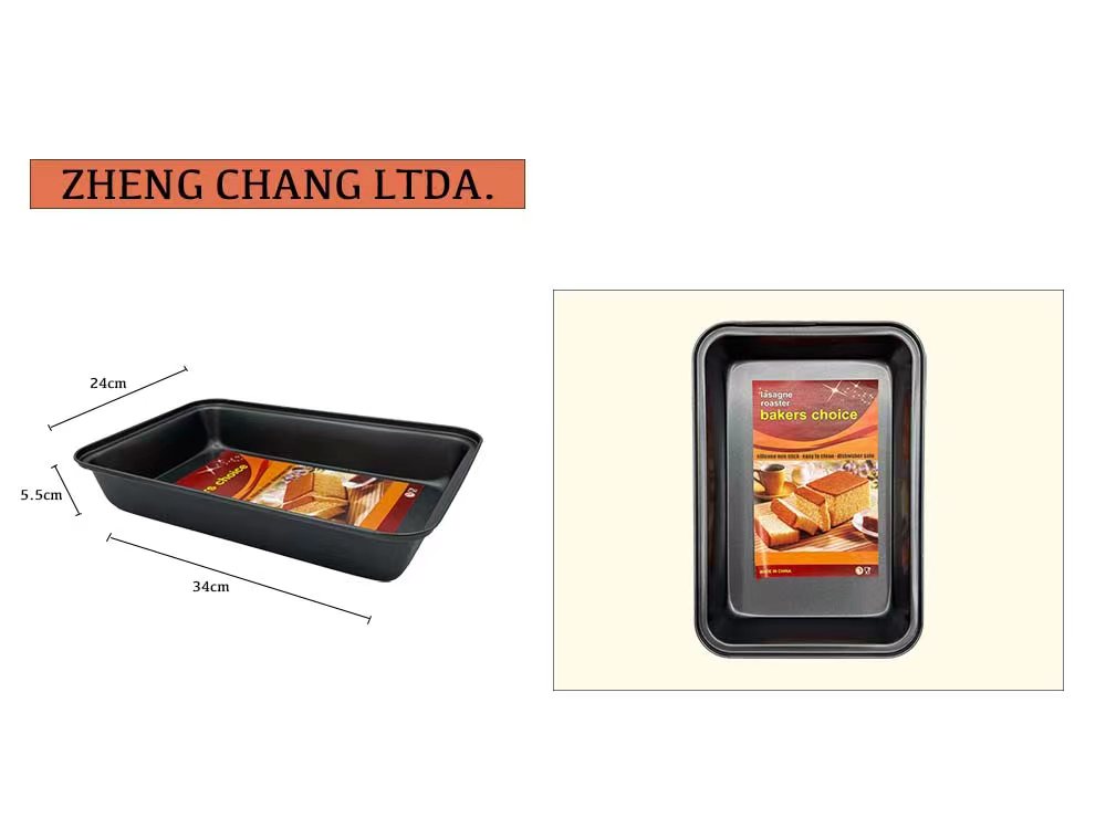 Molde rectangular para torta, 34 × 24 × 5,5 cm (x10)