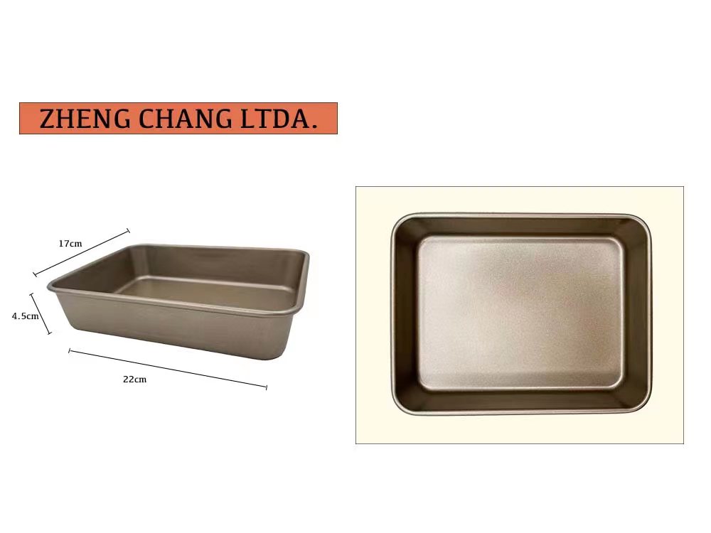 Molde rectangular pequeño para torta (x10)
