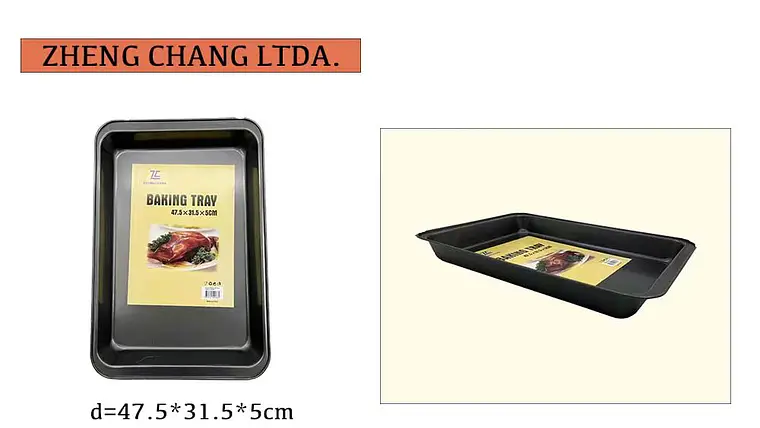 Bandeja rectangular grande para horno, 47,5 cm (x10) 1