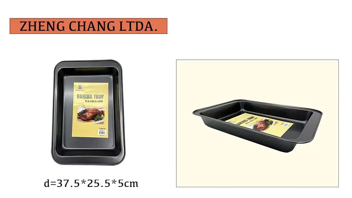Bandeja rectangular profunda para horno (x10) 1