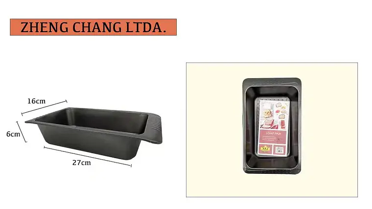 Molde rectangular profundo para torta (x10) 1