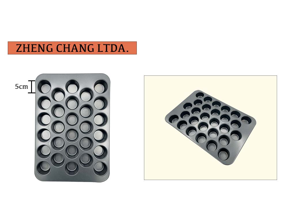Molde para 28 minicupcakes, cavidades de 5 cm (x12)